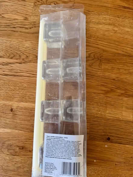 Photo of free Thin candles and glass holders (Baffins PO3) #4