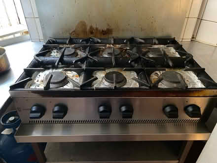 Photo of free 6 ring burner with gas (Sw11) #1