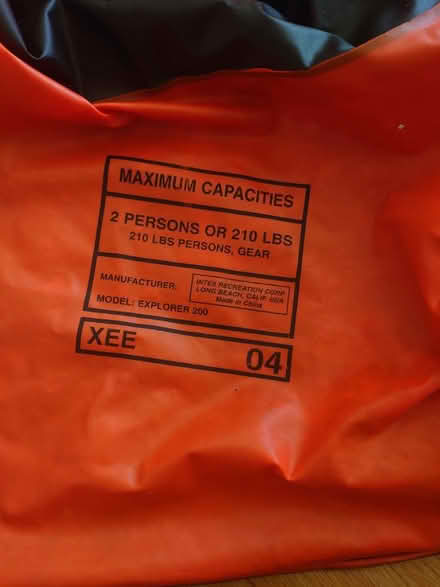 Photo of free small inflatable dinghy (RG4) #2