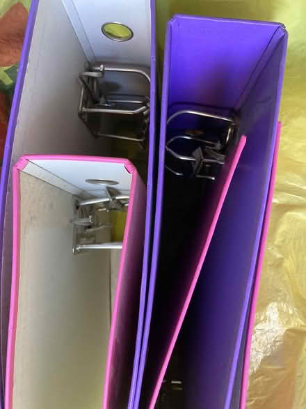 Photo of free Lever arch files x6 (Kingston KT2) #2