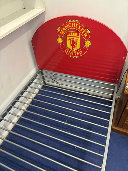 Photo of free Man United single bed (Gillingham (Hempstead)) #1