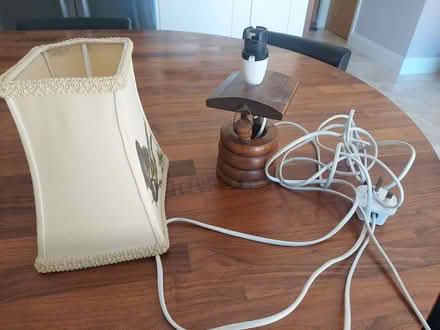 Photo of free Bedside lamp (Rail Croft PO7) #2