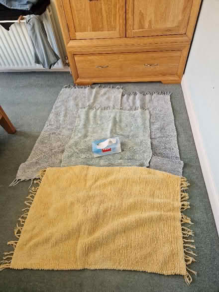 Photo of free Chenille rugs. (Upper Weston) #1