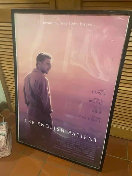 Photo of free huge poster frame including poster (Alcester Lanes End B14) #1