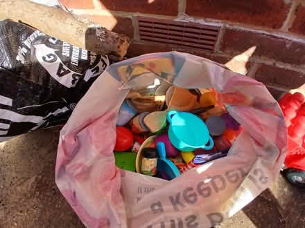 Photo of free Muddy kitchen utensils & car (Whiteley PO15) #3