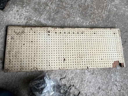 Photo of free Vintage Garage Peg Board & Pegs (gatley SK8) #2