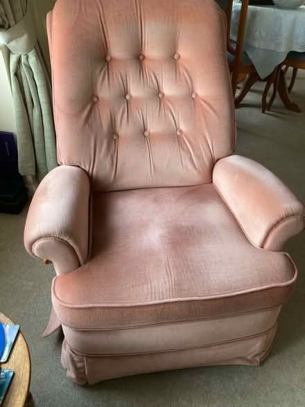 Photo of free Manual recliner armchair (Chesterfield S40) #2