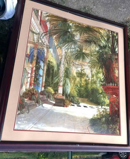 Photo of free Framed artwork by Carl Blechen (Washington DC) #1