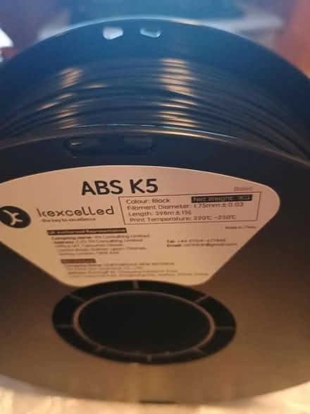 Photo of free ABS 3D Printer Filament (Liverpool L21) #2