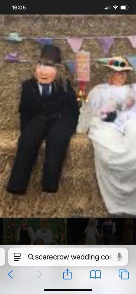 Photo of Men’s suit navy or black for scarecrow (Bidston Hill CH43) #1