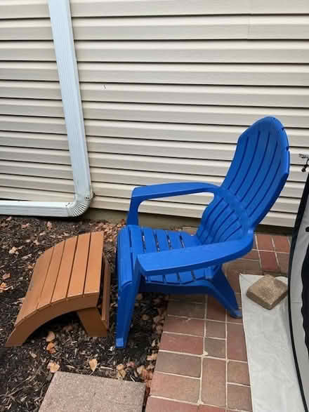 Photo of free Adirondack Chair & Ottoman (Monroe Township, NJ) #1