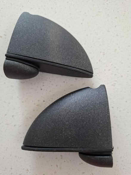 Photo of free shelf brackets - grey (2 sets) (Panshanger AL7) #2