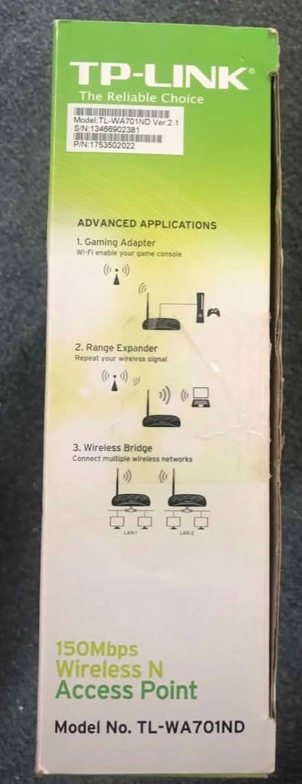 Photo of free TP-Link wi-Fi extender (Heatherton DE23) #4