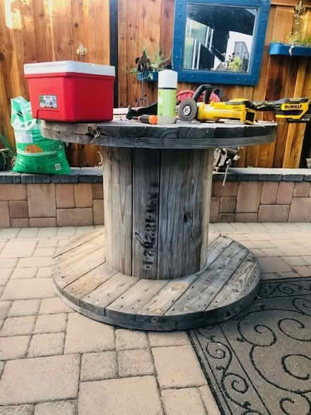 Photo of free Large Wooden Spool (San Lorenzo) #1