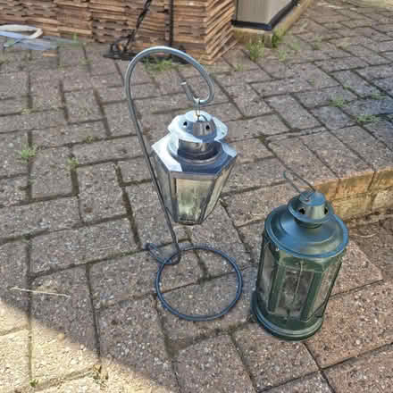 Photo of free Garden candle lanterns (ME15 Wheatsheaf Close) #1