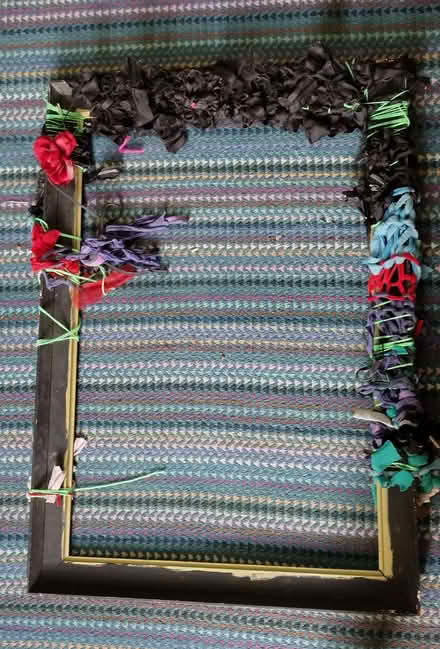 Photo of free large punky picture frame (West Marina TN38) #1