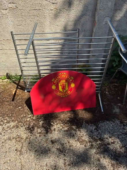 Photo of free Man United single bed (Gillingham (Hempstead)) #3