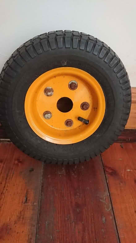 Photo of free Trailer wheel 30cm no spindle (Nash Mills WD4) #1