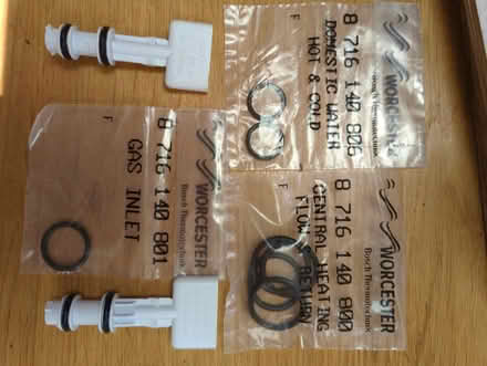 Photo of free Worcester Bosch boiler O Rings and boiler keys (Stow-on-the-Wold GL54) #1