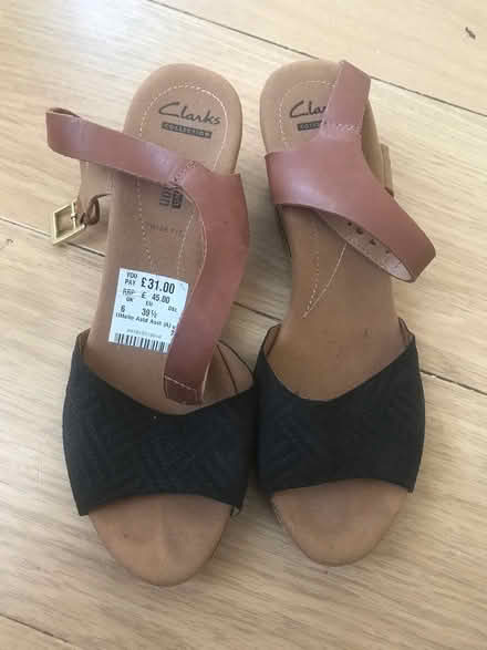 Photo of free Sandals 39.5 clarkes (South oxhey WD19) #2
