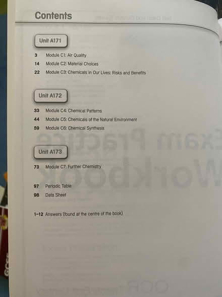 Photo of free Chemistry GCSE course and revision books (Merton Park SW19) #3