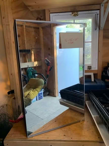 Photo of free Mirrored wall cabinet (Montgomery Mall) #1