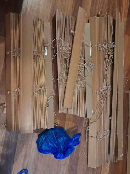 Photo of free Three wood venetian style blinds (Plaistow E15) #1
