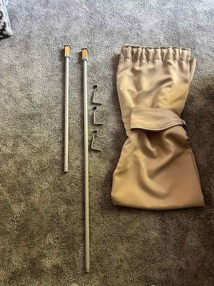 Photo of free Curtain and poles (London Fields E8) #2