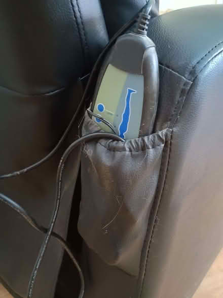 Photo of free Two black recliner chairs with working massage function (Billing Road East area) #4