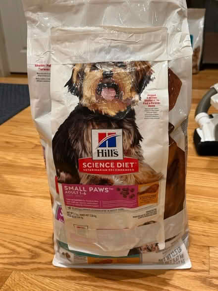 Photo of free Hill’s Small Paws adult dog food (Lexington 02420) #1