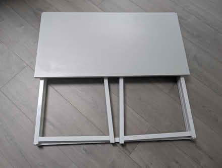 Photo of free Foldable Desk with removable keyboard tray (Barnton EH4) #2