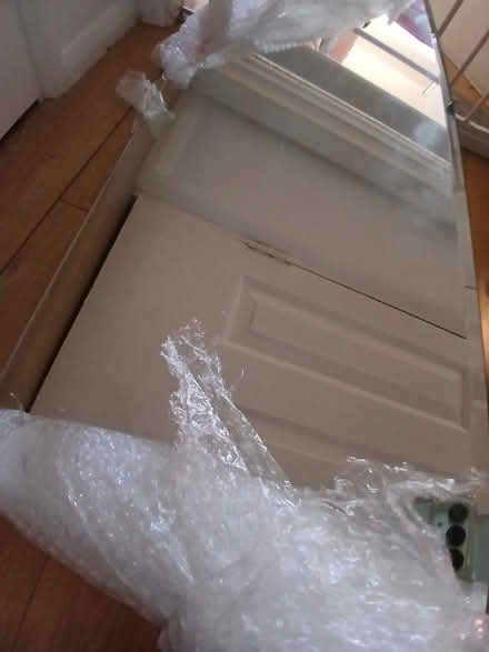 Photo of free John Lewis bevelled mirror (Haggerston E8) #1