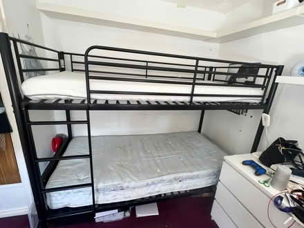 Photo of free Metal bunk beds (Brownsover CV21) #4
