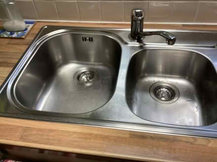 Photo of free Franke 1.75 stainless steel sink and tap (Wavertree Nook L15) #2