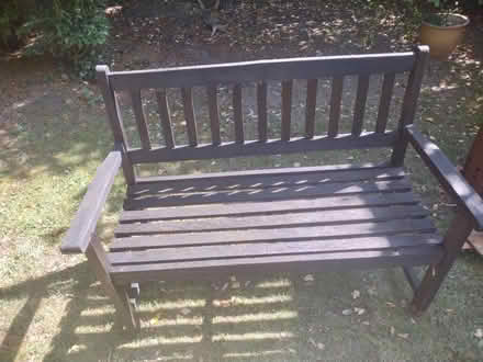 Photo of free Wooden garden bench (Norwich NR7) #3