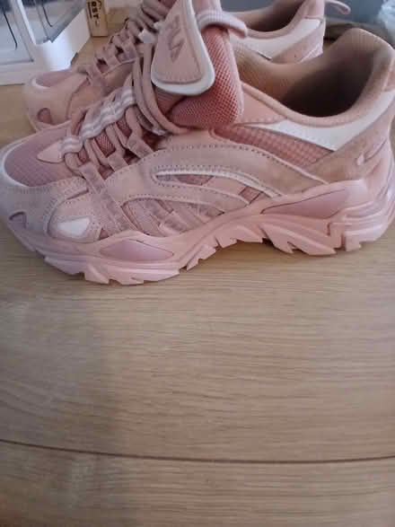 Photo of free Size 6 chunky pink Fila trainers (Haggerston E8) #1