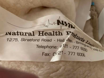 Photo of free Pure wool thick king size mattress topper (Chesterfield S40) #3