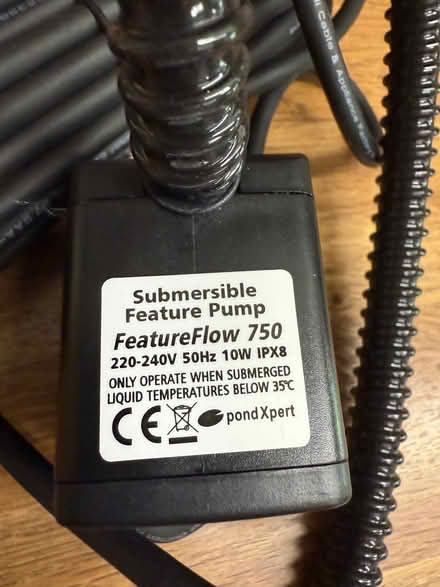 Photo of free New Pond Xpert Submersible Feature Pump (CT21) #1