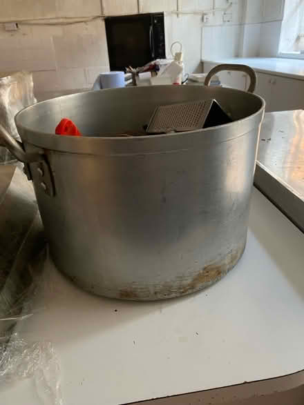 Photo of free 2 large saucepans (Sw11) #1