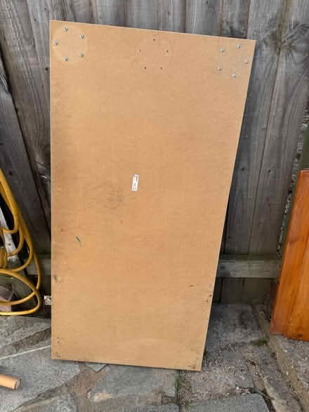 Photo of free IKEA Linnmon table top and 2 legs (Morden, SM4) #2