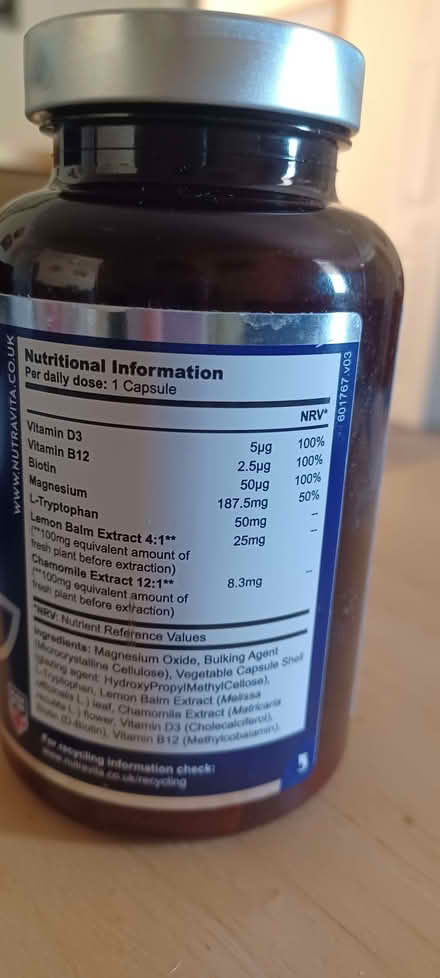 Photo of free Night complex (sleep aid) (Longden SY5) #2