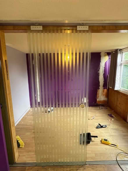 Photo of free Large Glass Panel (Ickleford) #1