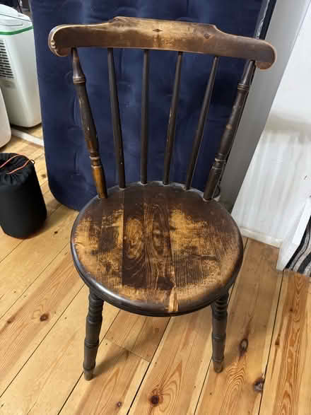 Photo of free Wooden dining chair (Odd Down) #1