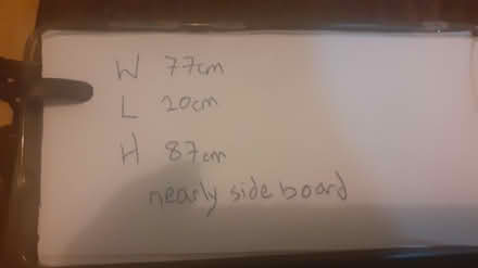 Photo of free Rescued wood side board (Shadwell E1) #1
