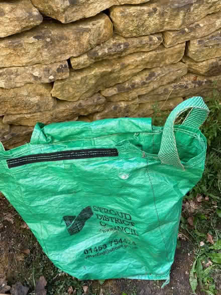 Photo of free Council recycling bag (Bussage GL6) #1