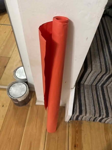 Photo of free Roll of red paper (Odd Down) #1