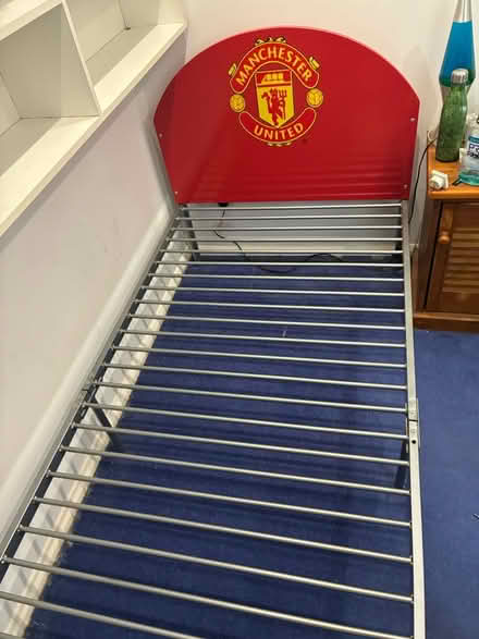 Photo of free Man United single bed (Gillingham (Hempstead)) #2