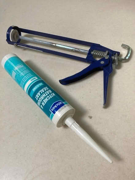 Photo of free Mastic: gun + Wickes tube (High Street, Meldreth, SG8) #1