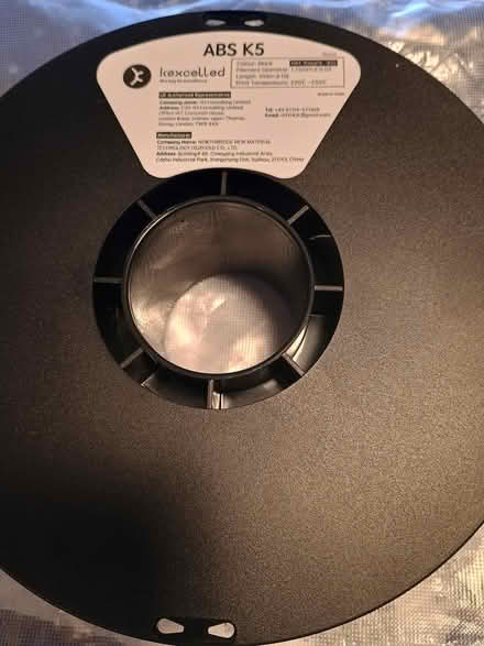 Photo of free ABS 3D Printer Filament (Liverpool L21) #1