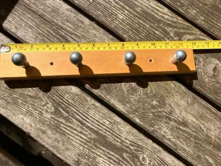 Photo of free Small wall mounted coat rack (Twickenham Green) #1
